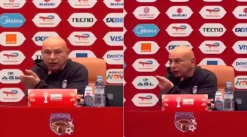 بالفيديو.. رد فعل غاضب من حسام حسن تجاه صحفي بعد هزيمة مصر من السنغال